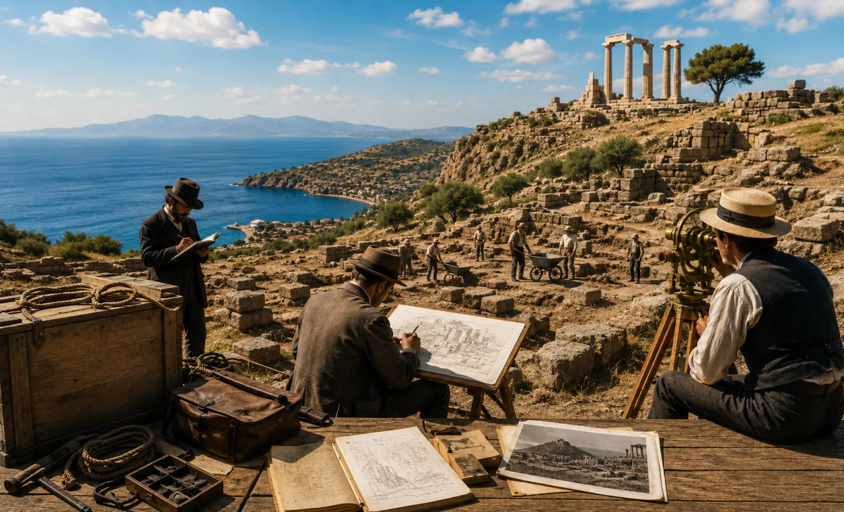 1881'de Assos'a Gelen Arkeologlar İlk Olarak Ne Gördü? 