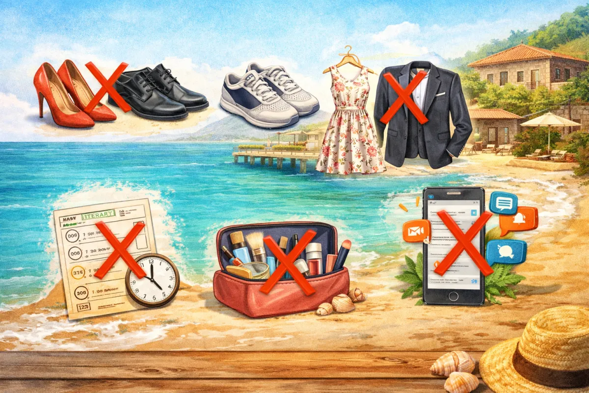 Assos Park Hotel’ e Gelirken Valizinizde Yer Kaplamasın: Gereksizler Listesi