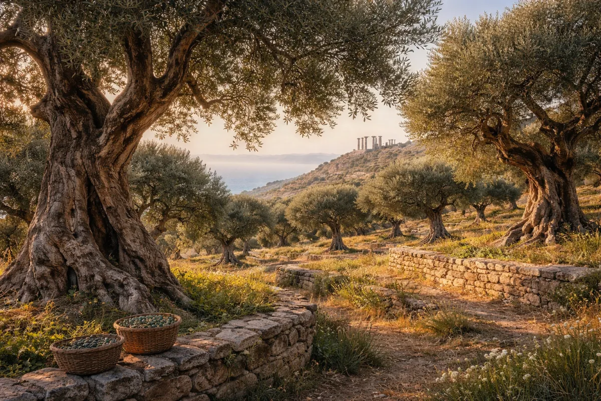 Assos’ ta Zeytin Ağaçları Bin Yıllık Sessiz Tanıklar