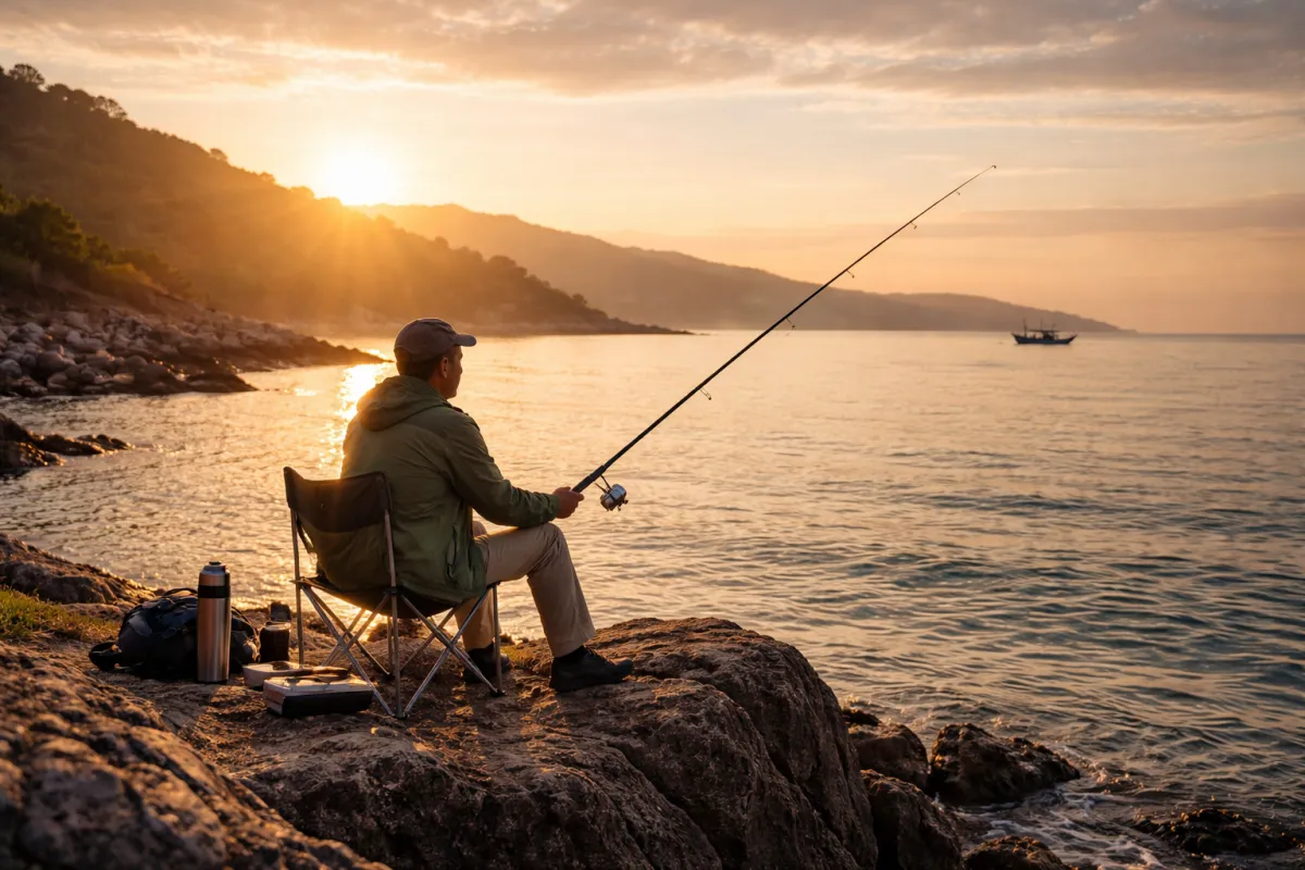 Assos’ta Balık Tutmak, Ege’nin Sessiz Sabahlarında Bir Ritüel