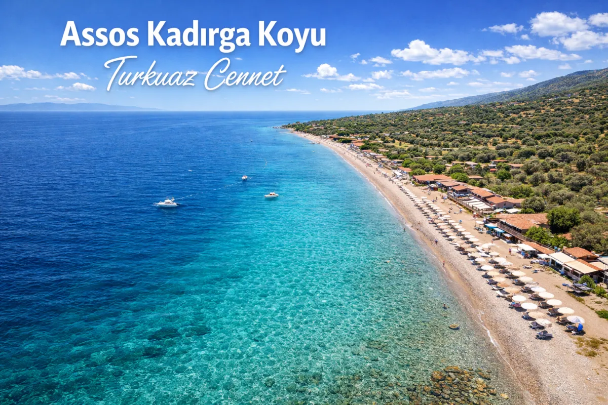 Assos’ta Denizin Rengi Neden Turkuaz?