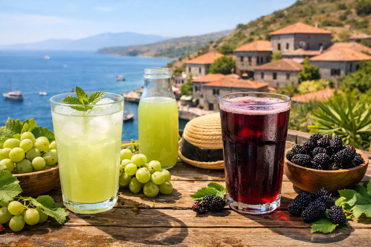 Assos’ta Doğal Bir Serinlik, Koruk Suyu ve Karadut Suyu 