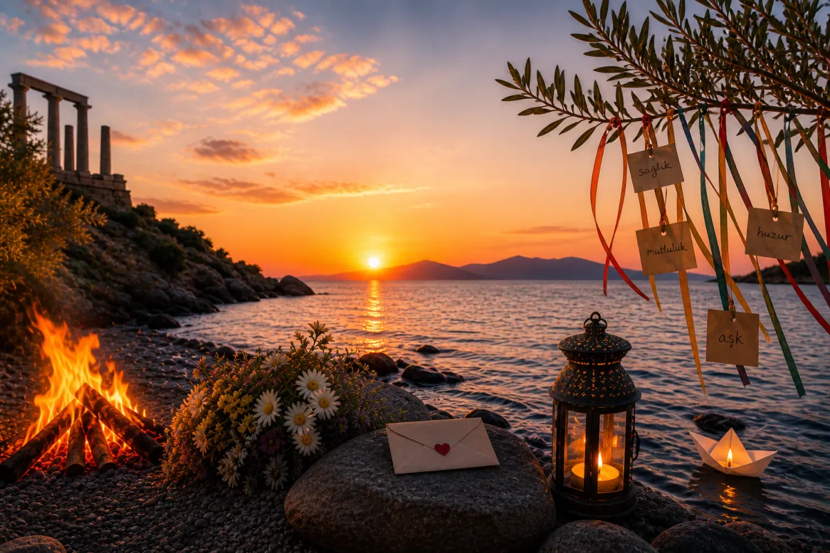 Assos’ta Hıdırellez: Dileklerin Denize Karıştığı Gece
