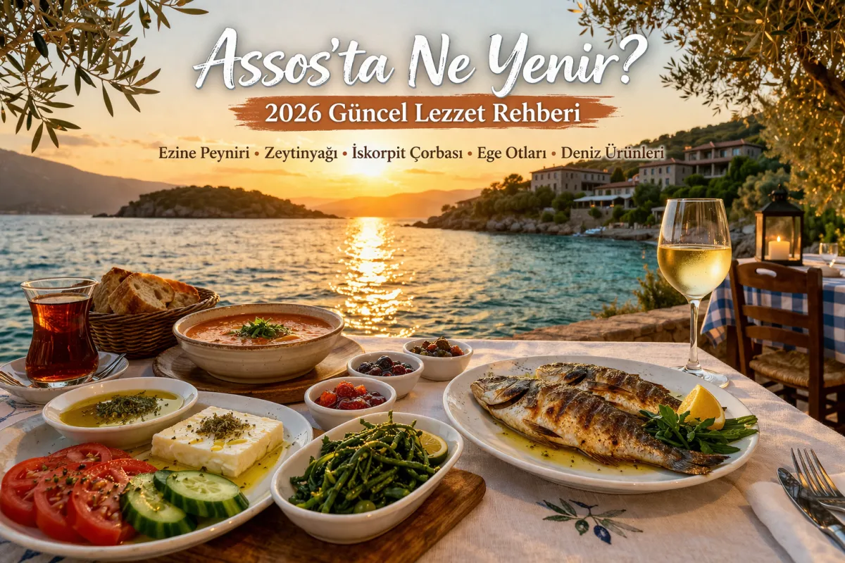 Assos’ta Ne Yenir? 2026 Güncel Lezzet Rehberi 