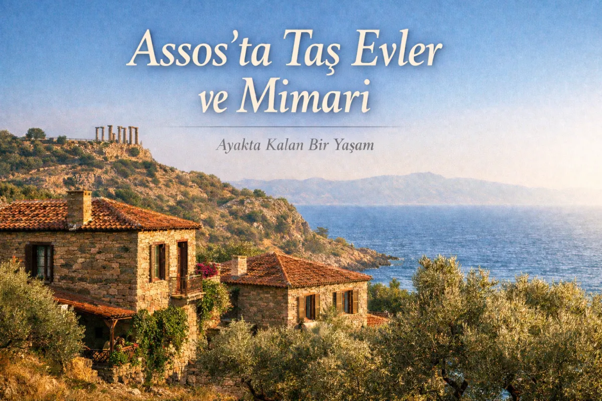 Assos’ta Taş Evler: Doğayla Uyumlu Bir Mimari