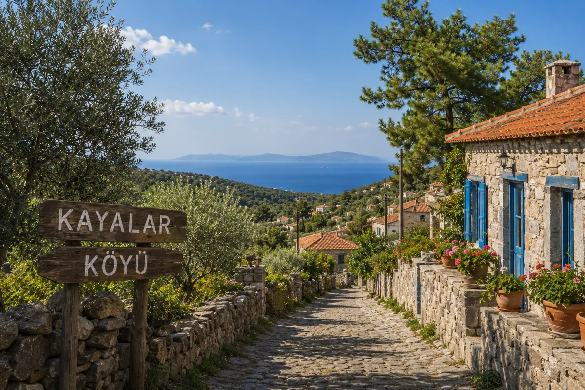 Assos’un Pek Bilinmeyen Komşusu: Kayalar Köyü  
