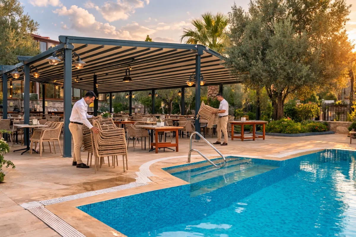 Güneş Vedaya Hazırlanırken 