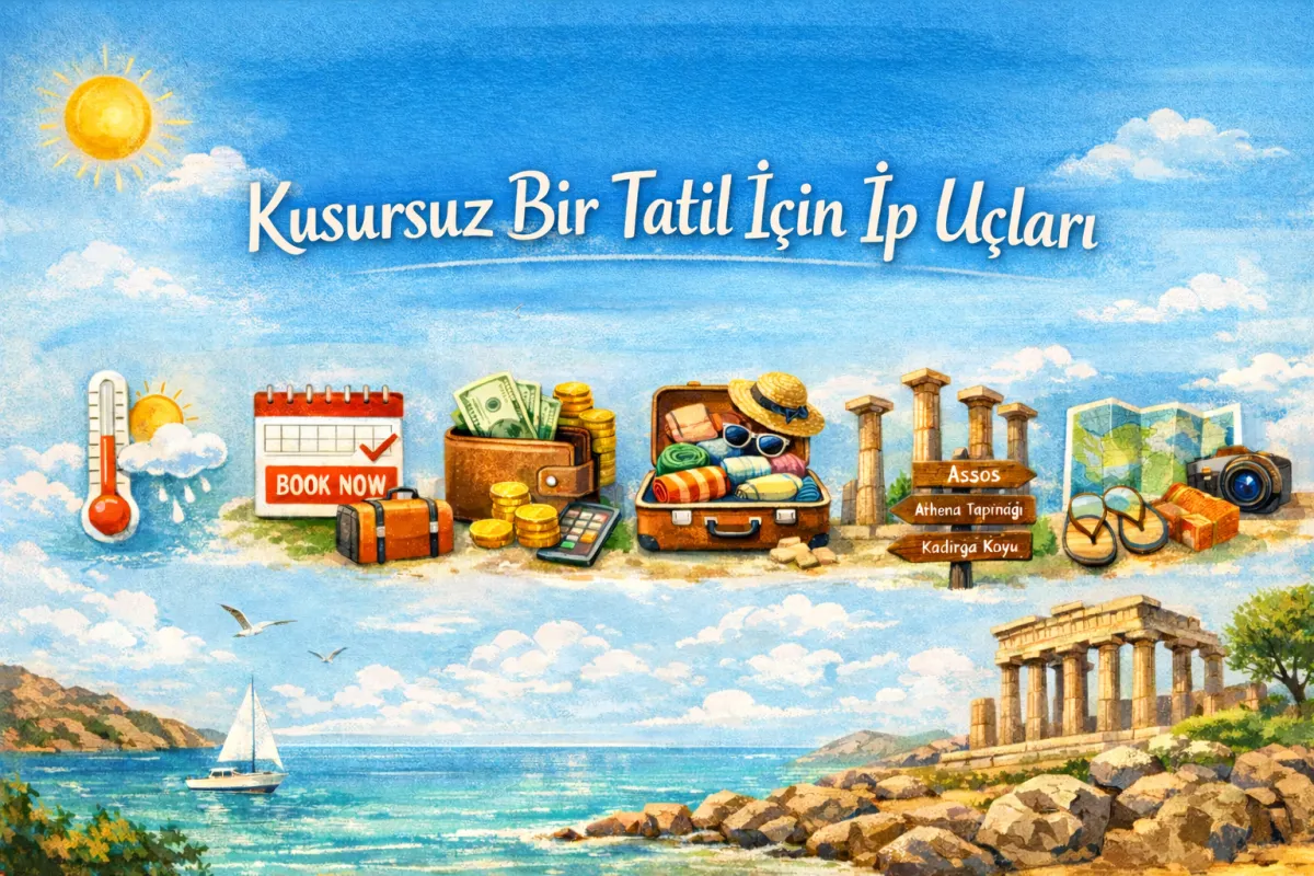 Kusuruz Bir Tatil İçin İp Uçları 