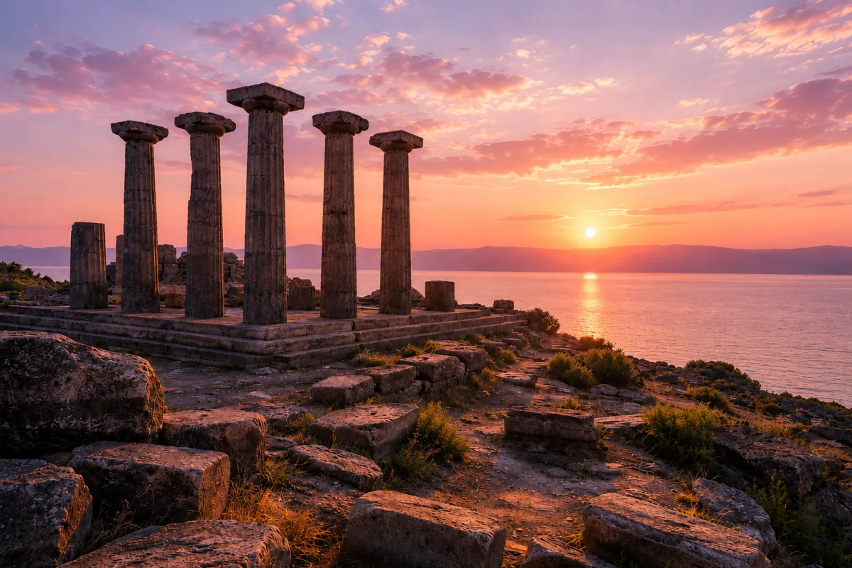 Kuzey Ege' de Gün Batımları Neden Bu Kadar Güzel?