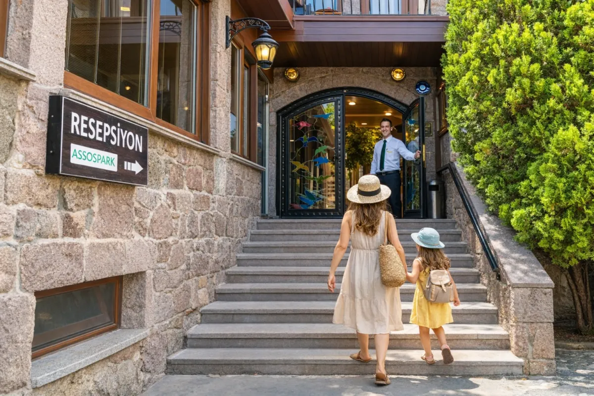 Nisan’da Kapılar Açılıyor: Assos Park Hotel’ de Yeni Sezon Başlıyor